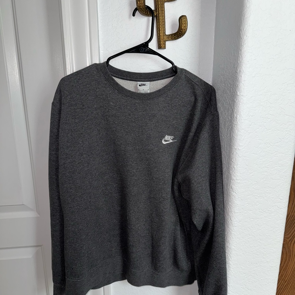 Nike Charcoal Gray Crewneck